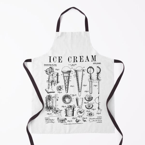 Item preview, Ice Cream Lover Summer Vintage Patent Sweet Cone Scoop Food designed and sold by GrandeDuc.