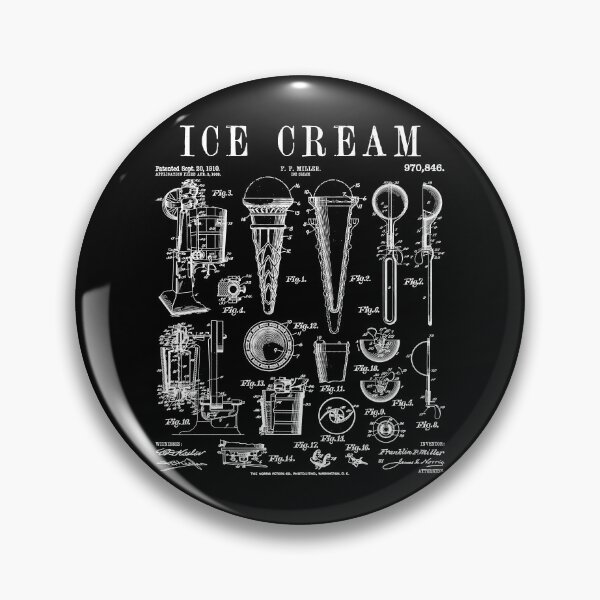 Item preview, Ice Cream Lover Summer Vintage Patent Sweet Cone Scoop Food designed and sold by GrandeDuc.