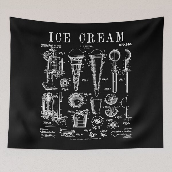 Item preview, Ice Cream Lover Summer Vintage Patent Sweet Cone Scoop Food designed and sold by GrandeDuc.