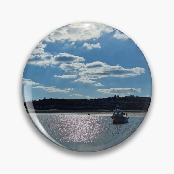 Item preview, Boat in the River at Instow Beach designed and sold by Zoe Sian Photography.