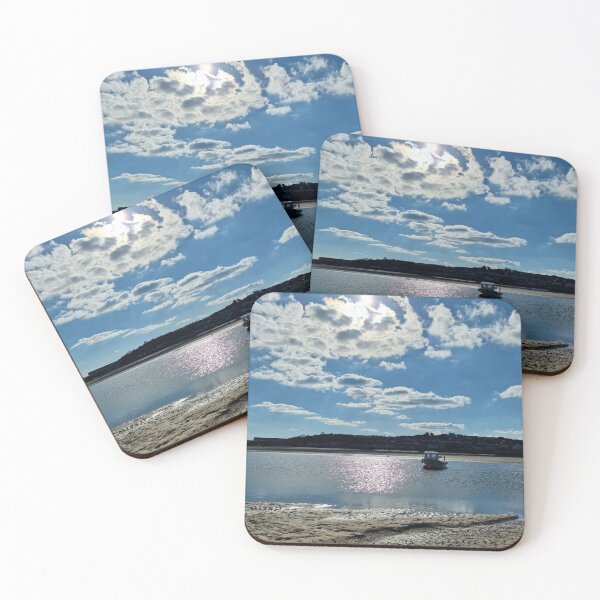 Item preview, Boat in the River at Instow Beach designed and sold by Zoe Sian Photography.