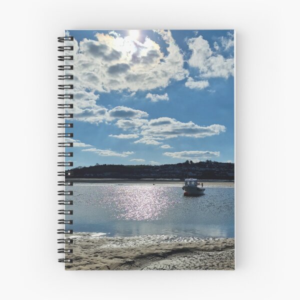 Item preview, Boat in the River at Instow Beach designed and sold by Zoe Sian Photography.