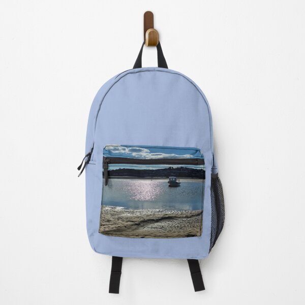 Item preview, Boat in the River at Instow Beach designed and sold by Zoe Sian Photography.