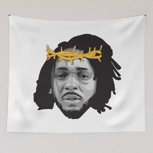 Item preview, Black And White Rapper Head designed and sold by billiasbros.
