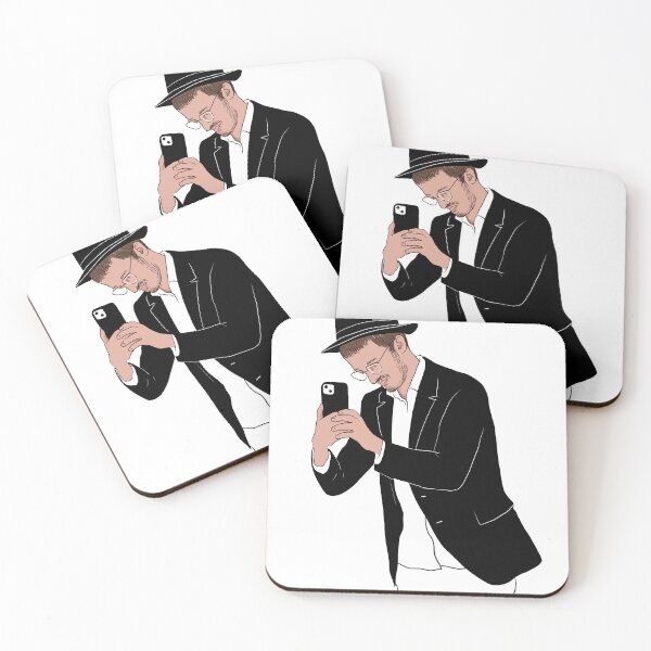 Item preview, Man with Smartphone designed and sold by Ekaterina Khozatskaya.