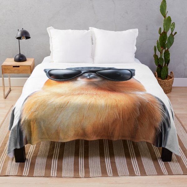 Item preview, Funny cool Chaffinch Bird wearing sunglasses designed and sold by LazyOwlStore.