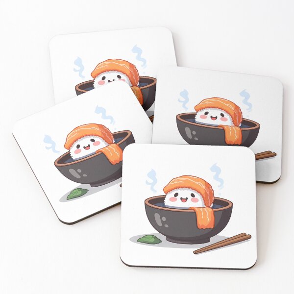Item preview, Japanese Salmon Sushi Onsen in the Bowl designed and sold by Japanese-Ideas.