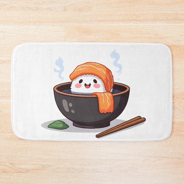 Item preview, Japanese Salmon Sushi Onsen in the Bowl designed and sold by Japanese-Ideas.