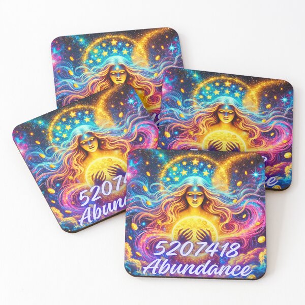 Item preview, ABUNDANCE & HAPPY designed and sold by Anamcaradivine.