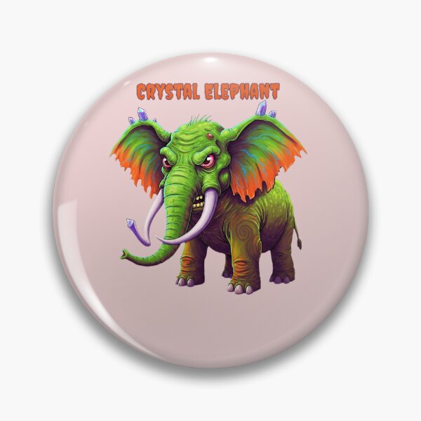 Item preview, rystal Elephant of the Zircon Kingdom designed and sold by Iuqiune.