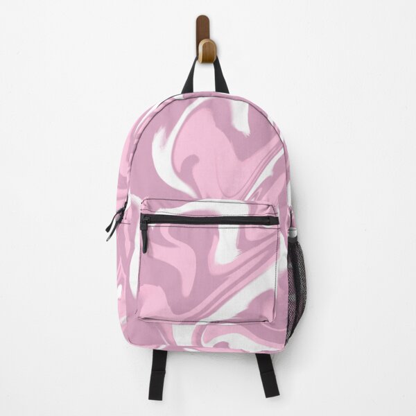 Item preview, Modern Abstract Marbled Swirls in Pink, Dark Pink and White designed and sold by JulzPink.