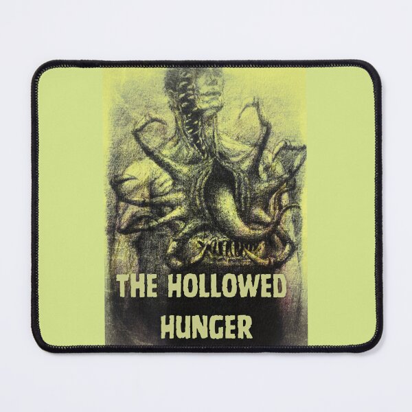 Item preview, The Hollowed Hunger – Surreal Horror Art in Green & Yellow Tones designed and sold by Anomaly Effect.