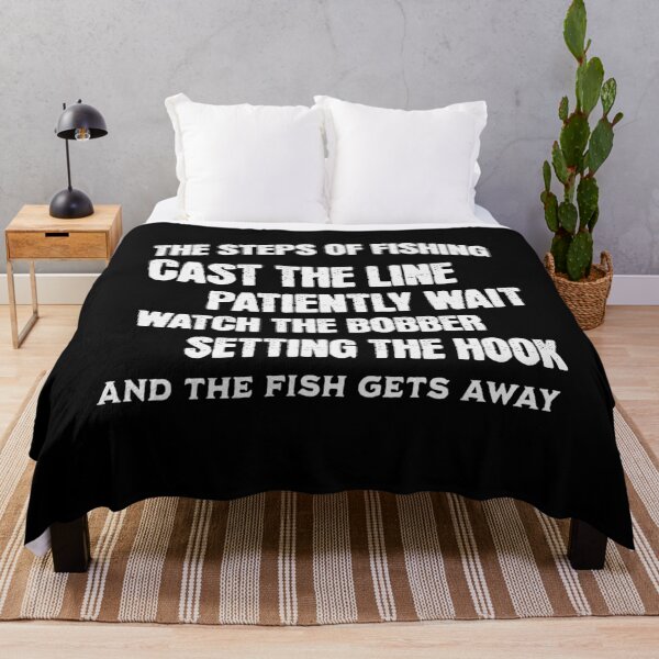 Item preview, The Steps of Fishing Angler Fisherman designed and sold by Valerie Duran - For The Love of a Horse.