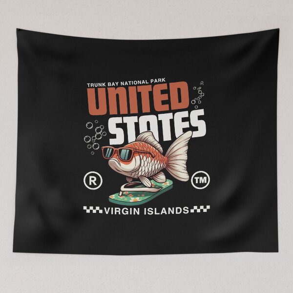 Item preview, Trunk Bay US Virgin Islands designed and sold by Peerless-Prime.