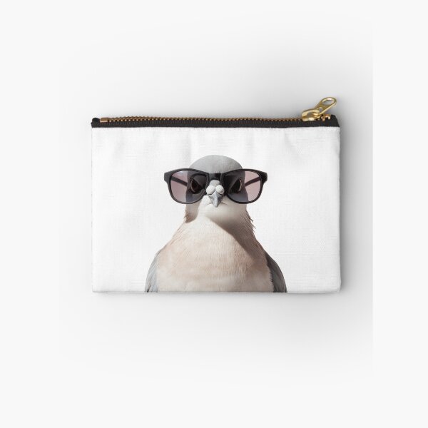 Item preview, Funny cool Collared dove bird wearing sunglasses designed and sold by LazyOwlStore.