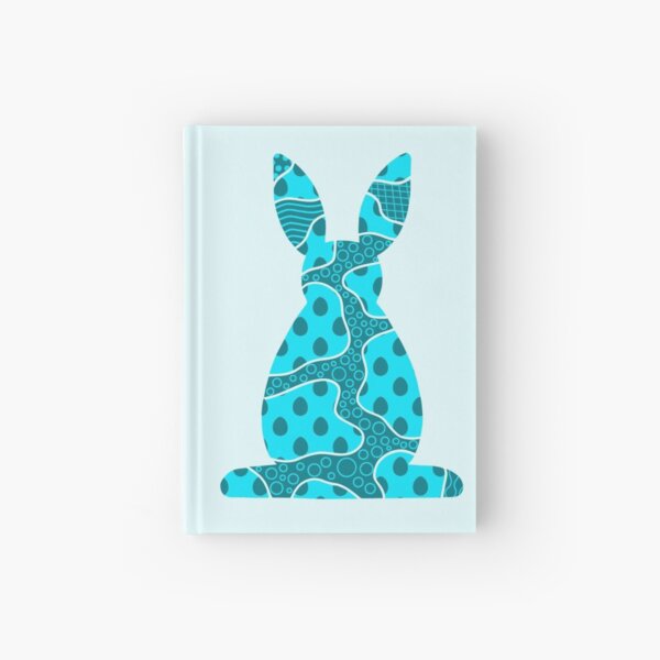 Item preview, Blue Patterned Easter Bunny designed and sold by CreaTwinkles.