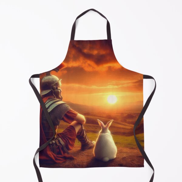 Item preview, Ancient roman warrior and White rabbit designed and sold by Dogandesighn.