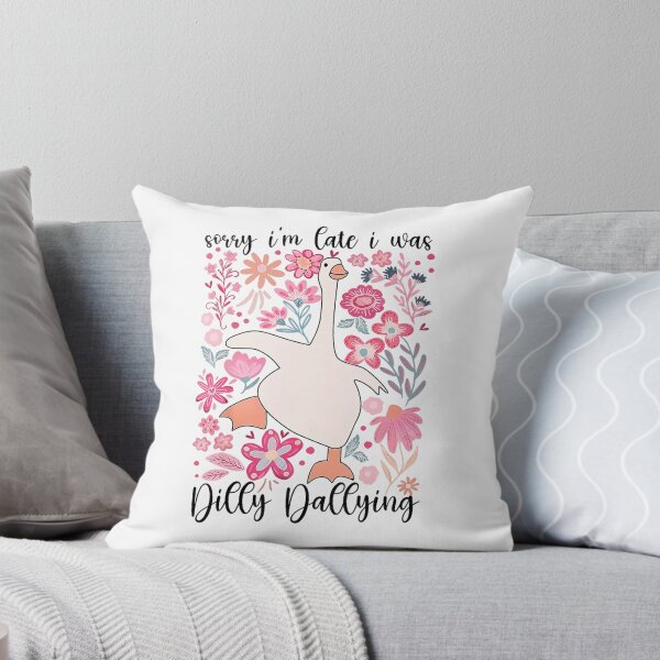 Item preview, Funny Sorry I'm Late I Was Dilly Dallying Goose Mothers Day designed and sold by lidanmasi.