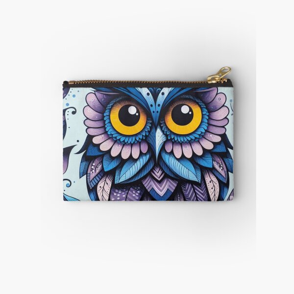 Item preview, Colorful, stylized owl art designed and sold by Sigtrix.