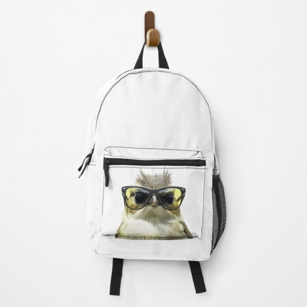 Item preview, Funny cool Goldcrest bird wearing sunglasses designed and sold by LazyOwlStore.