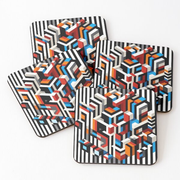 Item preview, Colored squares and contrasts designed and sold by Sigtrix.