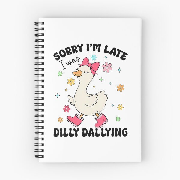 Item preview, Preppy Sorry I'm Late I Was Dilly Dallying Goose Mother Day designed and sold by lidanmasi.