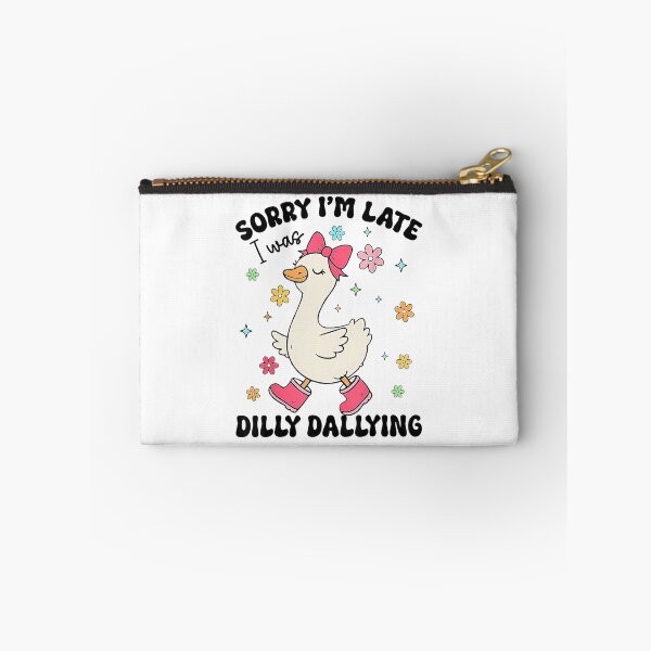 Item preview, Preppy Sorry I'm Late I Was Dilly Dallying Goose Mother Day designed and sold by lidanmasi.