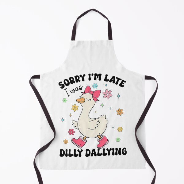 Item preview, Preppy Sorry I'm Late I Was Dilly Dallying Goose Mother Day designed and sold by lidanmasi.