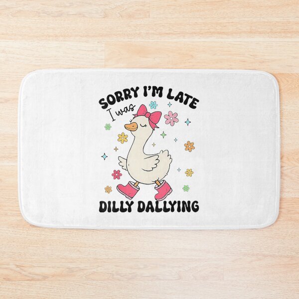 Item preview, Preppy Sorry I'm Late I Was Dilly Dallying Goose Mother Day designed and sold by lidanmasi.