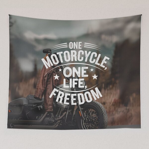 Item preview, Ways of living. One motorcycle, one life, FREEDOM. designed and sold by FusiTink.