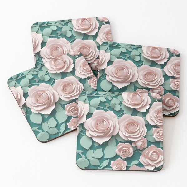 Item preview, Paper Roses Pattern Design (3D) 16 designed and sold by Domo-Design.
