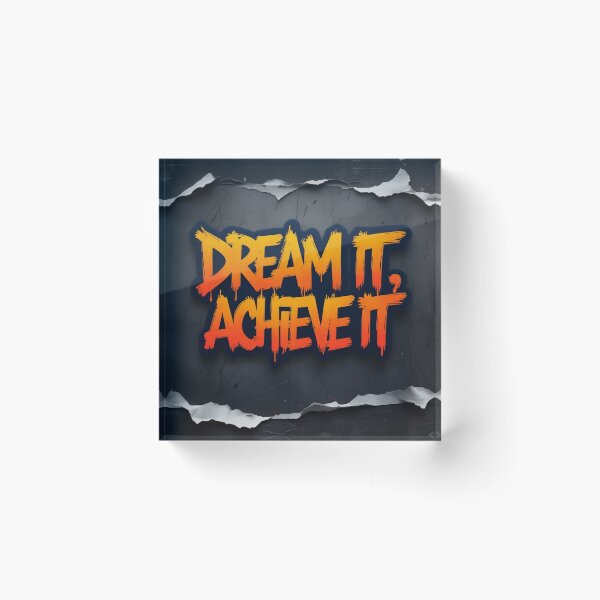 Item preview, Dream It, Achieve It 30 designed and sold by Zeir Shop.