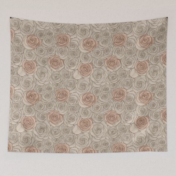 Item preview, Paper Roses Pattern Design (sketch) 18 designed and sold by Domo-Design.