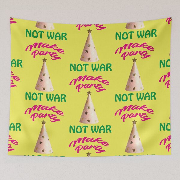 Item preview, Make party not war designed and sold by Mauswohn.