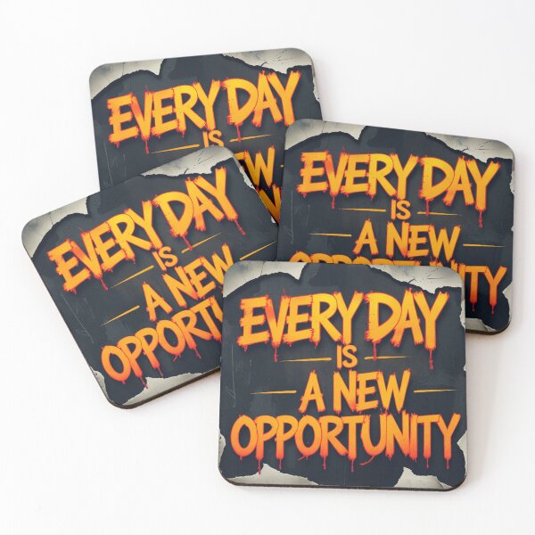 Item preview, Every Day is a New Opportunity 21 designed and sold by Zeir Shop.