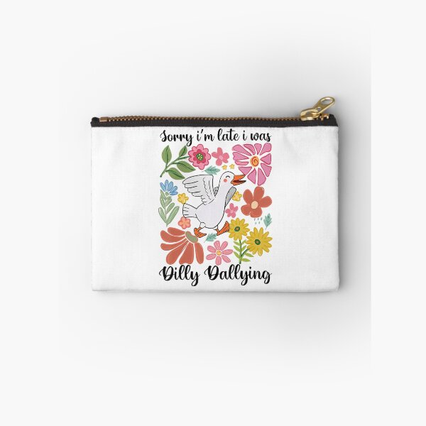 Item preview, Retro Sorry I'm Late I Was Dilly Dallying Goose Mothers Day designed and sold by lidanmasi.
