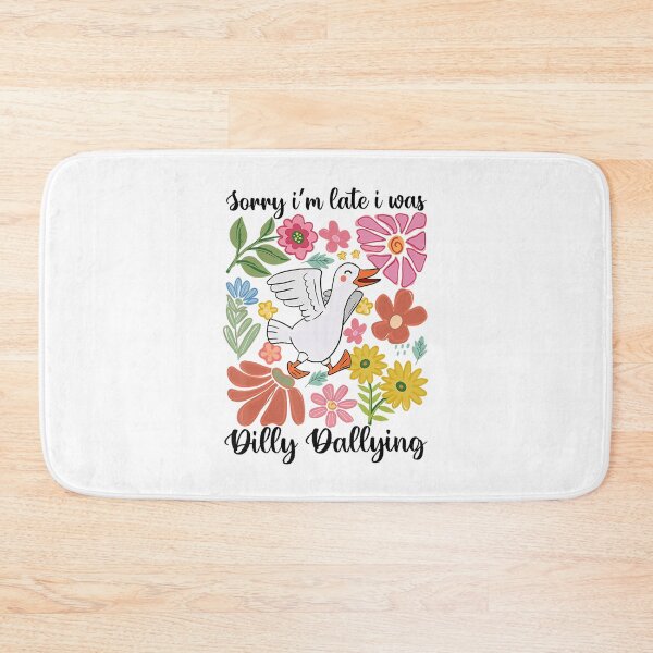 Item preview, Retro Sorry I'm Late I Was Dilly Dallying Goose Mothers Day designed and sold by lidanmasi.