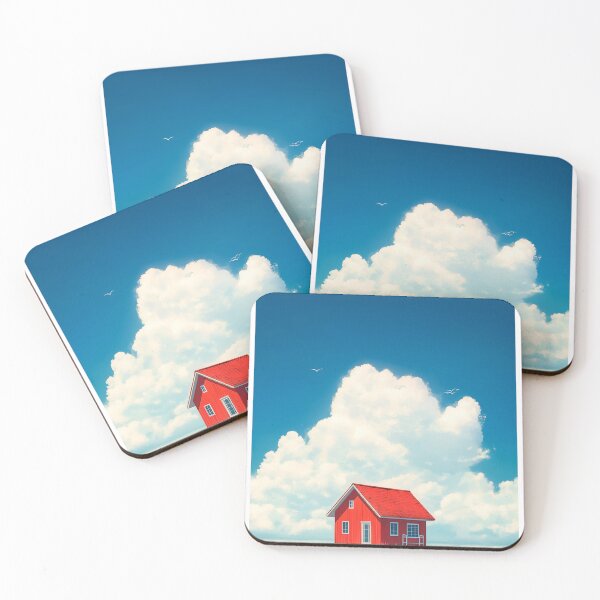 Item preview, Anime sea and clouds, dreamlike fantasy wallpaper  designed and sold by bas19101.