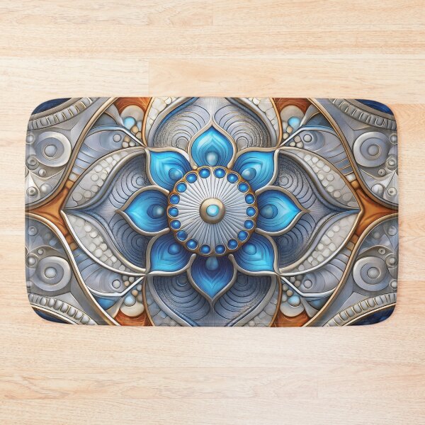 Item preview, Mother of Pearl abstract flower designed and sold by rainsdesigns.