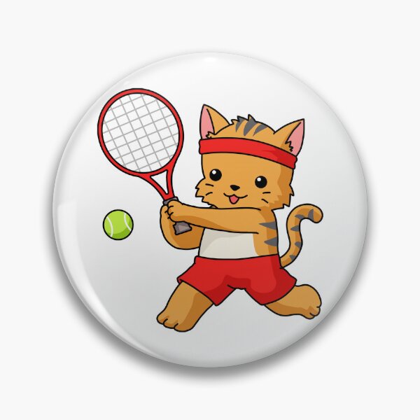 Item preview, Tennis Cat Funny Tennis  designed and sold by miaa-artistshop.