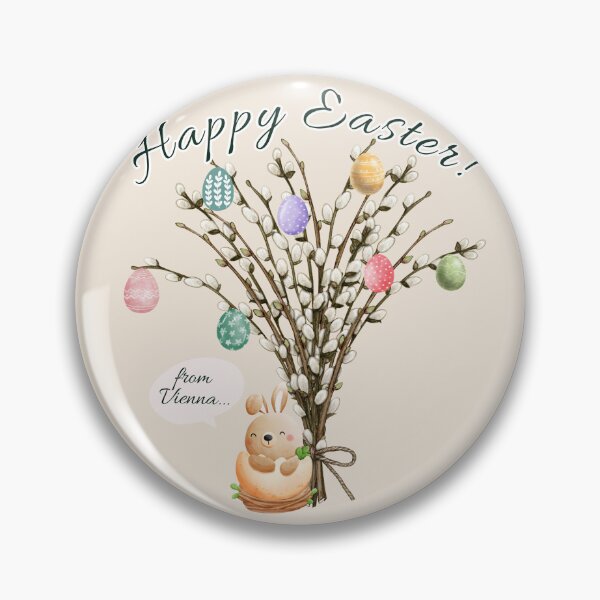 Item preview, Happy Easter from Vienna – Charming Austrian Spring Design designed and sold by mycreastyle.