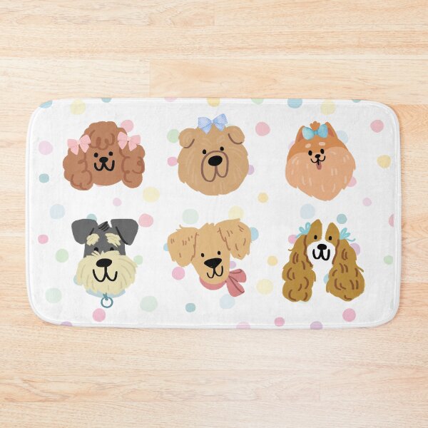 Item preview, Cute Dog Breed Pattern – Playful and Adorable Puppy Design designed and sold by printogoal.
