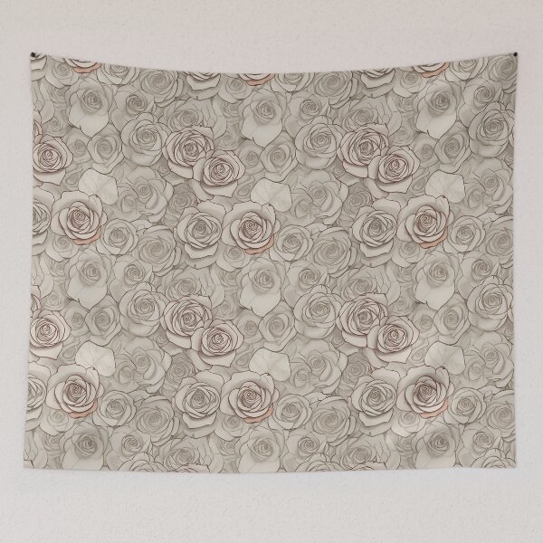 Item preview, Paper Roses Pattern Design (sketch) 20 designed and sold by Domo-Design.