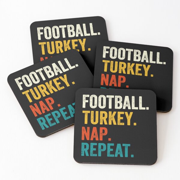 Item preview, Football Turkey Nap Repeat designed and sold by GabrieSketcham.