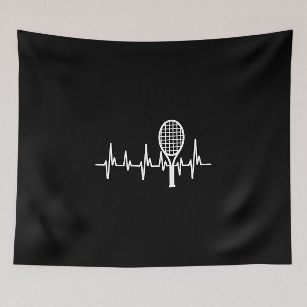 Item preview, Tennis Racket Heartbeat designed and sold by miaa-artistshop.