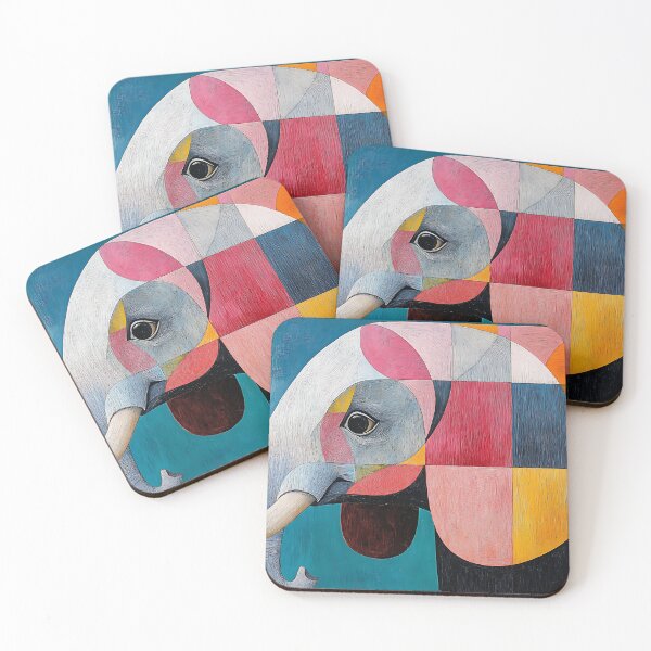 Item preview, Geometric Vision of an Elephant designed and sold by daila70.