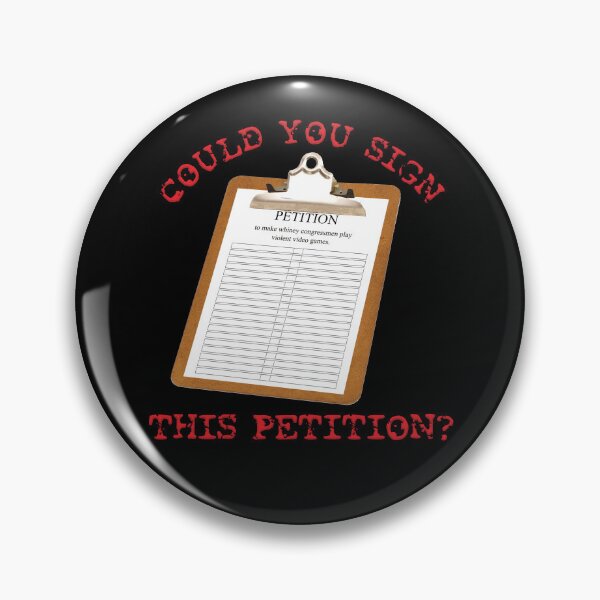 Item preview, POSTAL 2 - Could You Sign This Petition? designed and sold by Patryk Wiatrowski.