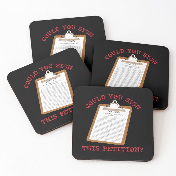Item preview, POSTAL 2 - Could You Sign This Petition? designed and sold by Patryk Wiatrowski.