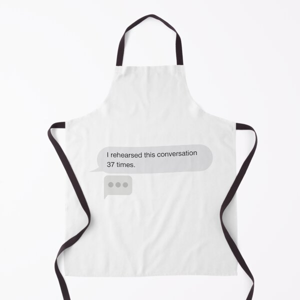 Item preview, iPhone Text Bubble Message Style - Anxiety, Overthinking, and Funny designed and sold by mimiscreativity.