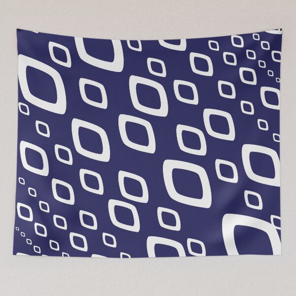 Item preview, Blue African loincloth patterns designed and sold by Wolagno.